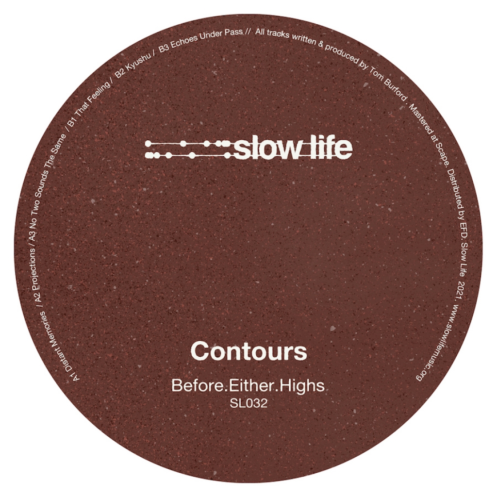 ( SLO 032 ) CONTOURS - Before Either Highs ( 12" vinyl ) Slow Life